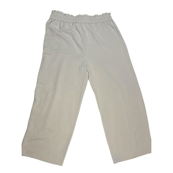 Calvin Klein Women’s Tan Elastic Drawstring Culottes Wide Leg Size Small Hipster - Picture 9 of 9